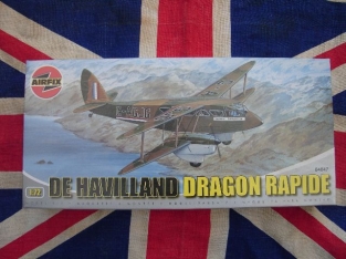 Airfix A04047  DH.89 Dragon Rapide ( Klu decals verkrijgbaar)